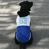 Dog casual majica PET sportski prsluk Prozračna mekana osnovna odjeća za pse za malene malene pse za djevojčice