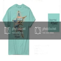 Driftin Away Marlin Design za odrasle majica kratkih rukava-majica-majica