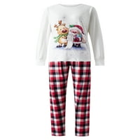 Treegren Plus Veličina Božićne pidžame za porodicu, smiješne plaćene porodice Božićni PJS podudaranje