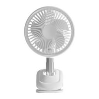 VNTUB ventilator ventilator moćan mali prijenosni brzina ventilatora USB Clip ventilatora na ventilatorima i ventilatoru Tihi rad za kolica za spavaću sobu
