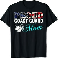 Vintage ponosna obalna stražara majica sa američkom poklonom zastava