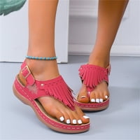 Jsaierl ortopedske sandale za žene Dressy ljetni isječak sandale za veznog luka Sandale Modna prozračna sandala veličine 6.5