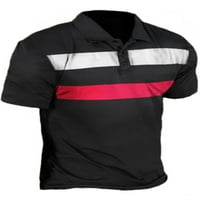 Muškarci Revel T majice Atletički sport Polo košulje Kratki rukav Classic Fit Ljetni vrhovi