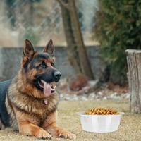 Podna zdjela za pse Pogodna kućna ljubimca kućna hrana za hranjenje posuđa za dovod pasa