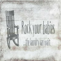 Rock Tvoje bebe Poster Print od Ramona Murdock