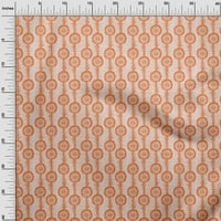 Onuone pamuk poplin tkanina od naranče blok haljina materijal tkanina za ispis tkanina od dvorišta široka