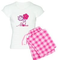 Cafepress - Pink Hibiscus Aloha - Ženska lagana pidžama