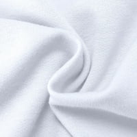 Beppter Women T-majice Loose Slash deter Duks ženski Ležerne prilike Plesni puloveri vrhovi bijeli,