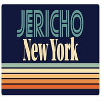 Jericho New York Vinil naljepnica za naljepnicu Retro dizajn