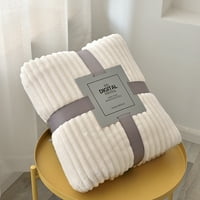 Harupink Flannel bacajte pokrivač Super Soft Comfort plišani kauč pokrivač zima toplo bacanje pokrivač lagana lepršava cvjeta pokrivač
