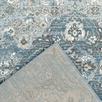 Luxe Weavers nestrpljiva krema prostirka Moderna tepiha otporna na mrlje u zatvorenom orijentalnom prostirku