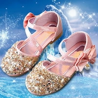 Djevojke sandale za sandale Ljetne djevojke mekana ravna pad na prozračne ne klizale sandale djevojke ljetne cipele ružičaste djece