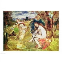 Posteranzi balxir74961large Studija za iznenađeni nimfski poster Print Edouard Manet - In. - Veliki