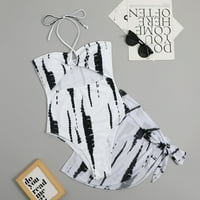Lilgiuy Fashion Sanguing Women Solid Bikini Beachwebrowing kupaći kostimi Modni ženski seksi kupaći