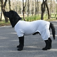 Jiaroswwei Ljetna odjeća za pse prozračna anti-UV elastična odjeća za zaštitu od sunca za zaštitu od