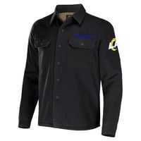 Muška kolekcija NFL Darius Rucker Fantics Black Los Angeles Rams Platnena jakna za majicu