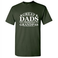 Odlični tate se promoviraju u djedove sarkastičke humore Grafičke teene najboljeg djeda najave pokloni