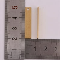 Hemoton jednootel rupa bakreni čip privjesak na nakitu Privjesak na nakitu Privjesak za diy odjeću Privjesak