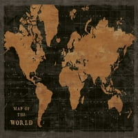 Mapa svijeta Industrial od Sue Schlabach