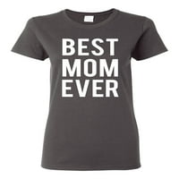 Divlji bobby, najbolja mama ikad majčini poklon, majčin dan, ženska grafička majica, ugljen, mali