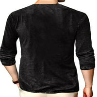 NOLLA Muška bluza dugih rukava s majicama pisma tiskana majica Muške modne osnovne muške 3D digitalne