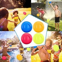Baloni za vodu za višekratnu vodu Dječje vodene kuglice Fight igre Boja vodeni baloni Ljetni bazen plaža igračka narančasta