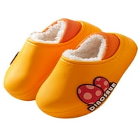 Harsuny Boys Girls Girls Toddler Tople papuče plišane obloge Fuzzy House Cipele za malu djecu unutarnje