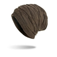 Muška zima Lozenge Beanie Visoka elastičnost i toplina zadržava zimski šešir savršen poklon za božićne