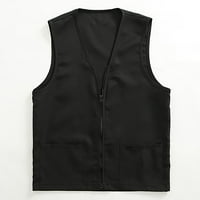 Ketyyh-Chn jesen odjeću za žene otvorena prednja bluzarska jakna s plusom crne boje