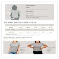 Virtualna nastavna sredstava Ženska modna opuštena majica Tee Heather Tan 2x-Large