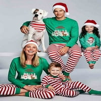 Avodova Merry Božićna porodica Usklađivanje snjegovića jelena pidžama, men muške žene za spavanje djece