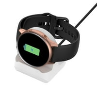 Leky zamjenski punjač za punjenje baza za S-Amsung Galaxy Watch Active Black Jedna veličina