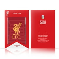 Dizajni za glavu Službeno licencirani Liverpool Football Club Kit Home Kožna knjiga Novčanik Cover Cover