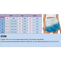 Iopqo kratke hlače za žene Ženske zveške kratke hlače Ležerne prilike ljetne udobne hlače za tiskanje