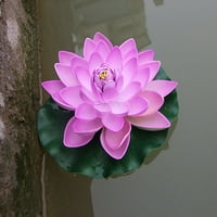 Farfi umjetni lotos cvijet lažni plutajući vodeni ljiljanski vrt ribnjak