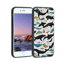 Kompatibilan sa iPhone telefonom, kitovima - Kućište za muškarce, fleksibilan silikonski otporni na