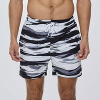 Leesechin ponude muških kratkih hlača Ispis prozračne čipke vodootporne četvrtine hlače na plaži pantalone