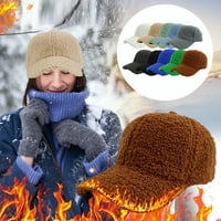 Youmylove zimske janjeće vunene paprike za žene ženski sportski šeširi topli zimski na otvorenom putovanja
