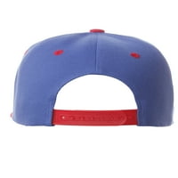Klasični snapback šešir prilagođen i z Početnim slovima, kraljevska crvena kapa bijela crveno slovo h