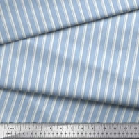 Soimoi pamučna kambrička tkaninska tkanina prugasta tkanina za ispisu od dvorišta široka