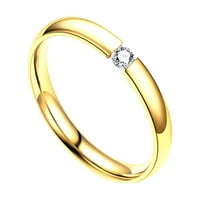 Modni par prsten od nehrđajućeg čelika za valentinovo, nakit