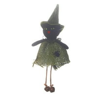 YUcurem Halloween viseći duhov privjesak sa vješticom za dekor za zabavu