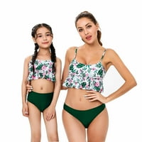 Kawell podudaranje porodičnog kupaćih kostima, ženski kupaći kupaći kostimi djeca djeca toddler bikini