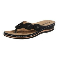 WAZSHOP dame klinovi sandale za klizanje na flip-flops plažu casual cipele modne udobne Ljetne papuče