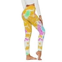 Bigersell baggy joga hlače za žene joga pune dužine hlače za žene djevojke gamaše mršavo tiskano tiskane