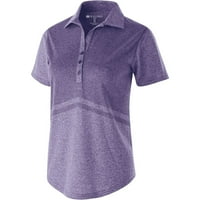 Holloway Sportswear XL Ženski seizmički polo Purple Heather 222736