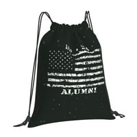 DD alumni ruksak za navlake za zastavu za školsku sportsku plažu yoga torba za teretanu otpornost na