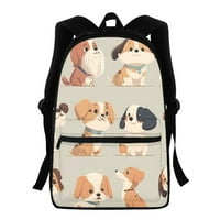 Crtani pas studentski ruksak Podesiva ramena školska torba za djevojčice i dječake kućište za laptop