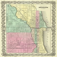 Chicago Illinois - Colton Poster Print by Colton Colton # Ilch0001