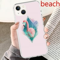 Flamingo Cvijeće mekana ultra tanka futrola za telefon za iPhone 12min pro pro xs ma xr